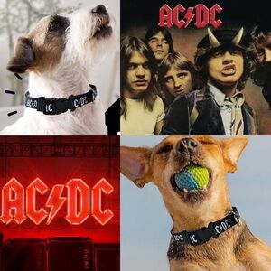 AC/DC  Black Dog Collar